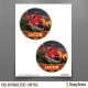 Planes Fire and Rescue Birthday Circle Labels 